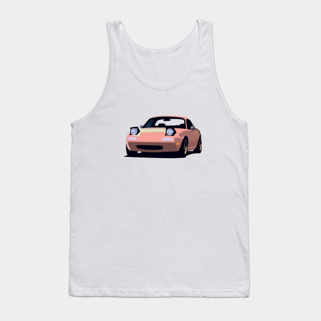 Mazda Miata Tank Top by TheArchitectsGarage